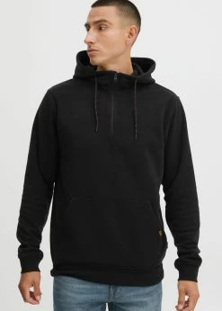 Indicode Jeans LANCE - Bluza Z Kapturem - Black | Odzież/Promocje