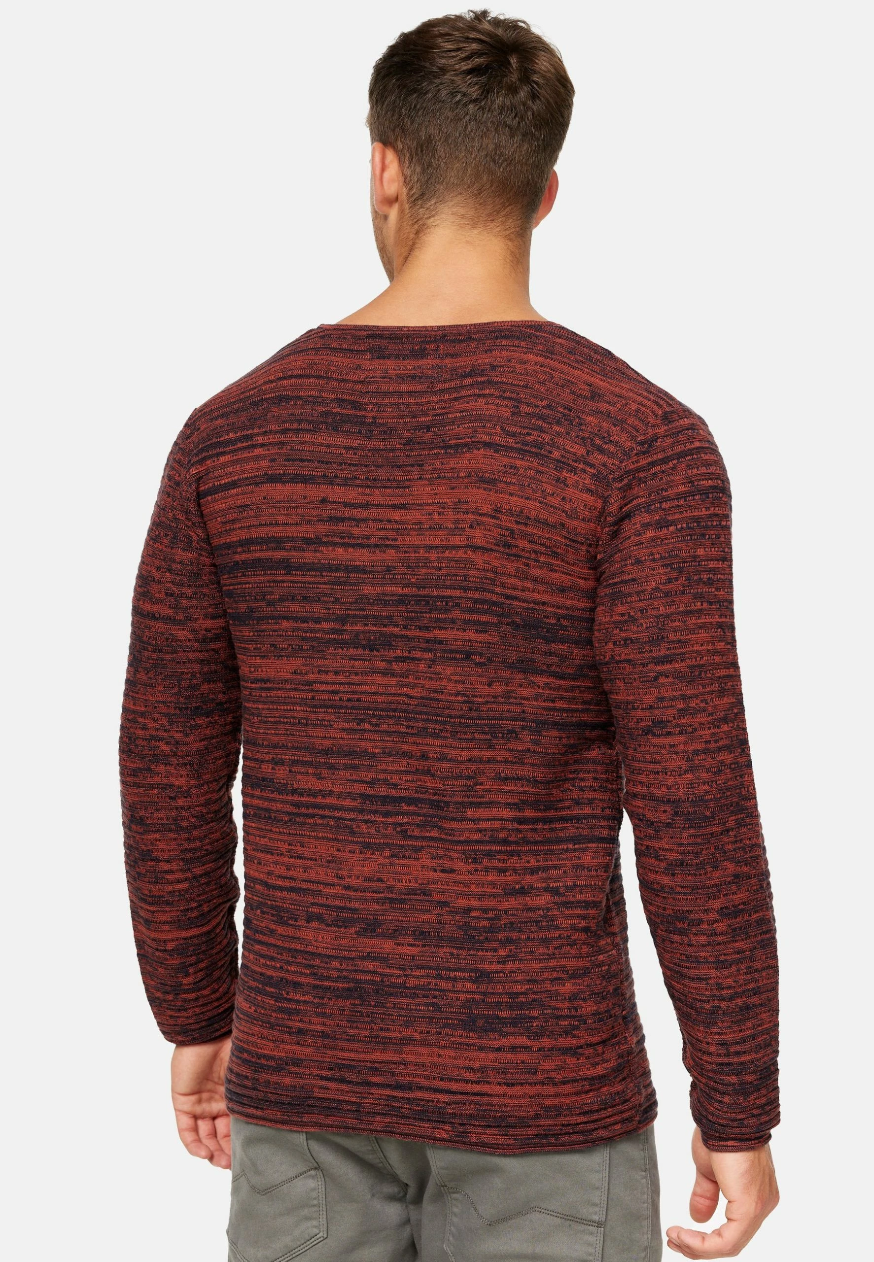 Indicode Jeans Sweter - Arabian Spice | Modny i Wygodny Sweter 3 Indicode Jeans Sweter - Arabian Spice | Modny i Wygodny Sweter - obrazek 3