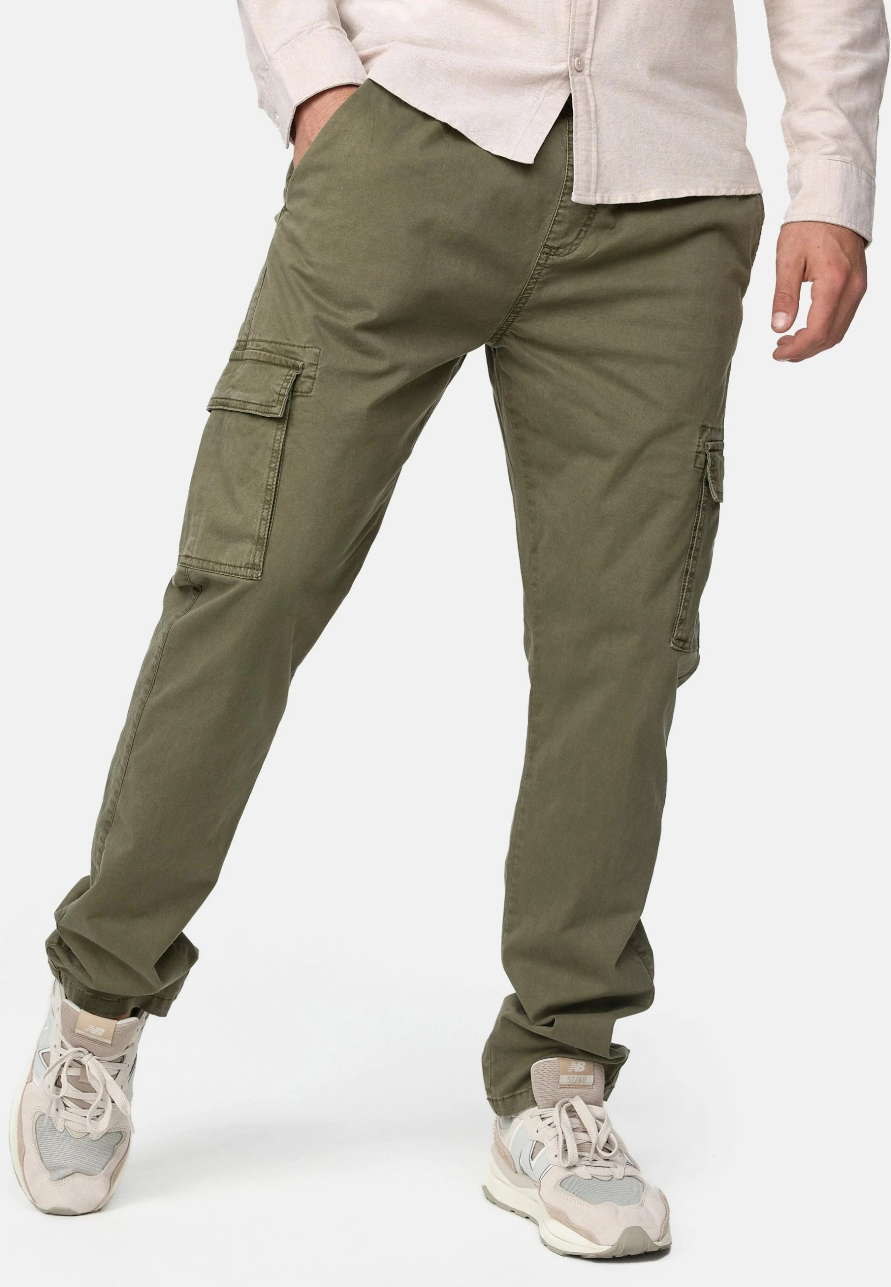 Indicode Jeans BROADWICK - Bojówki Army | Spodnie Męskie | Odzież 4 Indicode Jeans BROADWICK - Bojówki Army | Spodnie Męskie | Odzież - obrazek 4