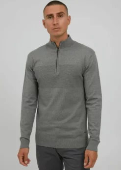 Sweter Indicode Jeans IDERNO - Szary Mix | Wysoka Jakość | Modny Fason