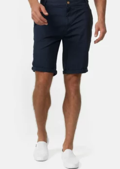 Indicode Jeans Szorty - Navy | Wygodne Szorty Męskie | Odzież Męska