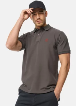 Indicode Jeans WALLO - Koszulka Polo Raven - Męska Koszulka Polo w Eleganckim Stylu