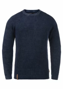 Indicode Jeans IDROCKFORD - Sweter Męski w Kolorze Navy | Elegancki i Wygodny -Indicode Jeans Sklep 3dc45e9313234b37934df50becd9ae31