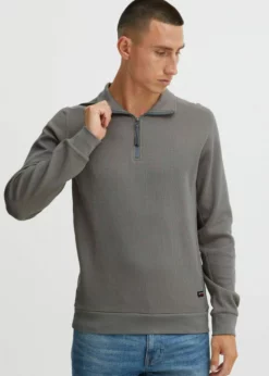 Indicode Jeans IDNADOL - Sweter - Pewter | Modny Sweter Męski/Damski