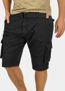 Indicode Jeans IDCOSTA - Szorty Męskie - Czarny