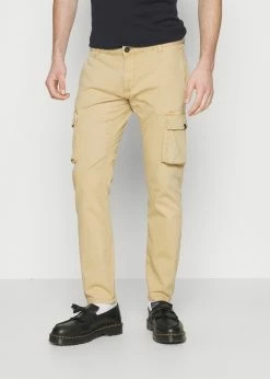 Indicode Jeans ALBANI - Bojówki - Mojave | Spodnie męskie wysokiej jakości