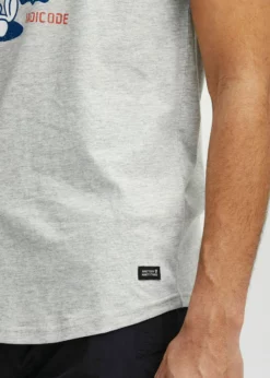 Indicode Jeans IDDANIEL - T-shirt Z Nadrukiem - Light Grey Mix | Męska Koszulka -Indicode Jeans Sklep 3fc242bfb4d54128ad9ec820150d7734 scaled