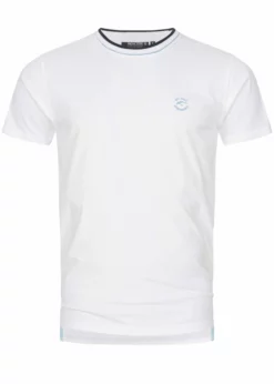 Indicode Jeans T-shirt Basic - Offwhite | Bawełniany T-shirt Męski | Wygodna Odzież Codzienna -Indicode Jeans Sklep 410a675b3b4346e89e371dd7bf5a10db scaled