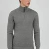 Indicode Jeans IDBANJAMON - Sweter - Grey Mix | Odzież/Promocje