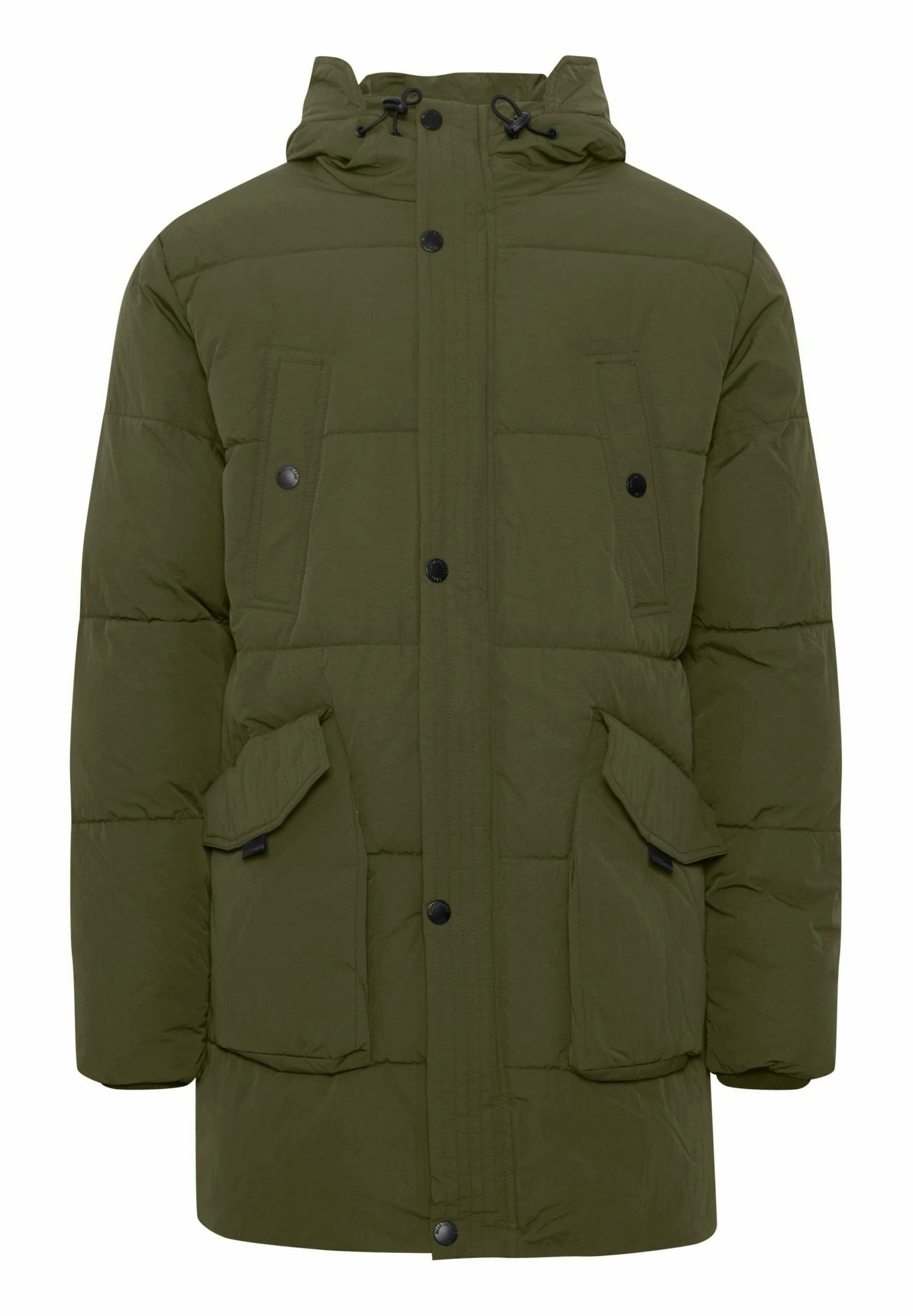 Indicode Jeans IDZEPPAL - Płaszcz Zimowy - Army - Odzież Zimowa dla Mężczyzn 6 Indicode Jeans IDZEPPAL - Płaszcz Zimowy - Army - Odzież Zimowa dla Mężczyzn - obrazek 6