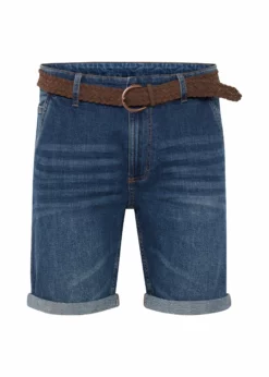 Indicode Jeans IDQUINCY - Szorty Jeansowe w Kolorze Niebieskim | Wysoka Jakość | Odzież Męska