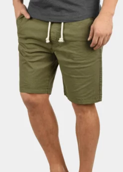 Indicode Jeans IDABBEY - Szorty w kolorze Army - Męskie szorty jeansowe