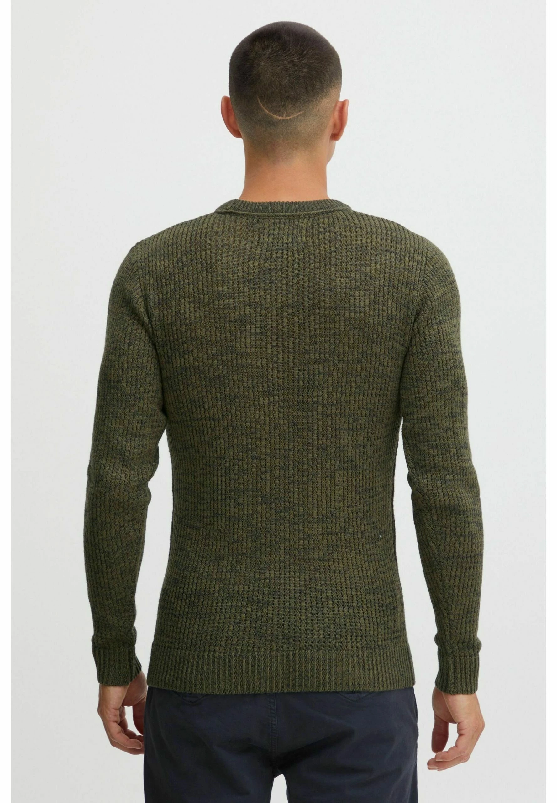 Indicode Jeans IDVALERIO - Sweter - Army | Odzież/Swetry i kardigany 3 Indicode Jeans IDVALERIO - Sweter - Army | Odzież/Swetry i kardigany - obrazek 3