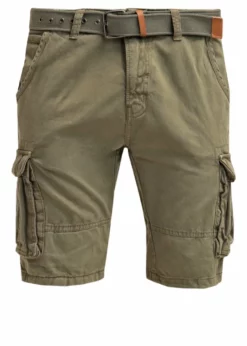 Indicode Jeans MONROE - Szorty - Army | Krótkie spodenki męskie | Odzież/Szorty -Indicode Jeans Sklep 43c9b7568e8f408498632d6330712c1f