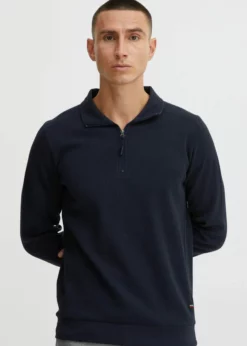 Sweter męski Indicode Jeans IDNADOL - Navy | Elegancki i wygodny