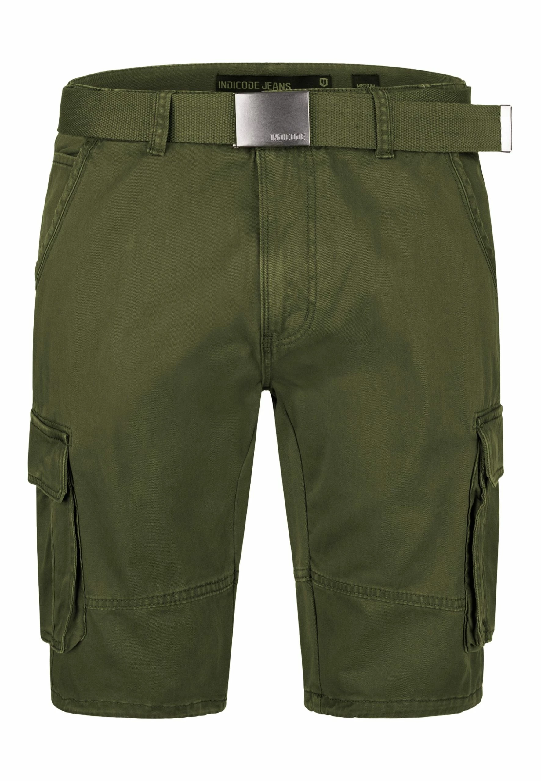 Indicode Jeans BLIXT - Szorty - Army | Wygodne i stylowe szorty męskie 5 Indicode Jeans BLIXT - Szorty - Army | Wygodne i stylowe szorty męskie - obrazek 5