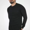 Sweter Indicode Jeans IDRICARDO - Czarny | Elegancki i Wygodny