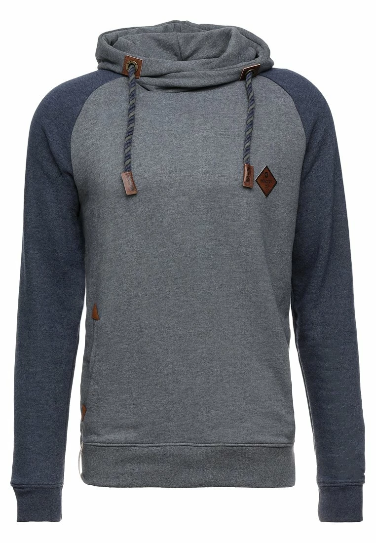 Indicode Jeans DYOTT - Bluza Z Kapturem - Navy Mix | Bluzy Męskie 5 Indicode Jeans DYOTT - Bluza Z Kapturem - Navy Mix | Bluzy Męskie - obrazek 5