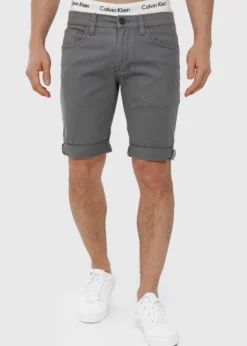 Indicode Jeans VILLEURBANNE - Szorty Jeansowe Pewter - Modne i Wygodne