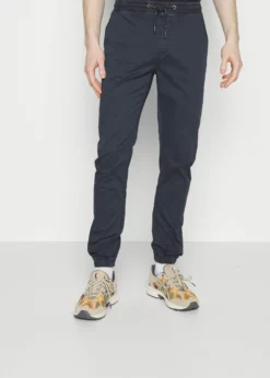 Indicode Jeans NEXUS - Spodnie Materiałowe w Kolorze Navy | Wygoda i Styl