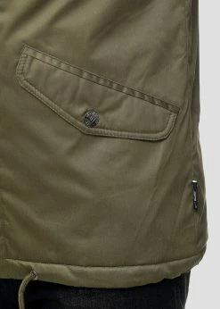 Indicode Jeans Kurtka Zimowa - Army | Kurtki Męskie Zimowe | Odzież Premium -Indicode Jeans Sklep 4c3d4bc738f54683aa05183747826133