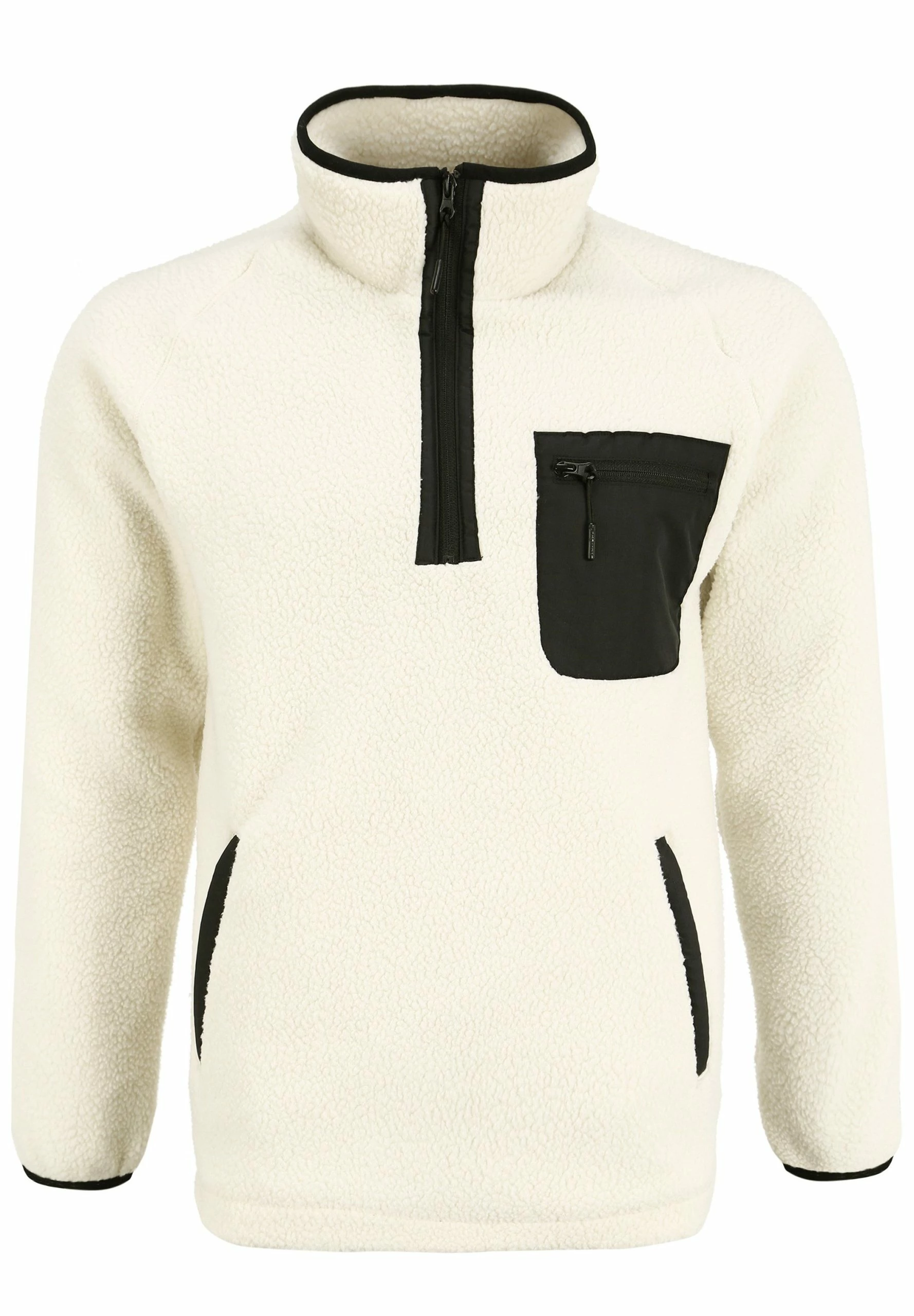 Indicode Jeans IDTROUT - Kurtka Z Polaru - White Asparagus | Odzież/Promocje 6 Indicode Jeans IDTROUT - Kurtka Z Polaru - White Asparagus | Odzież/Promocje - obrazek 6