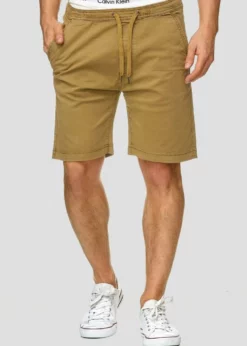 Indicode Jeans KELOWNA - Szorty - Amber | Wygodne i stylowe szorty męskie