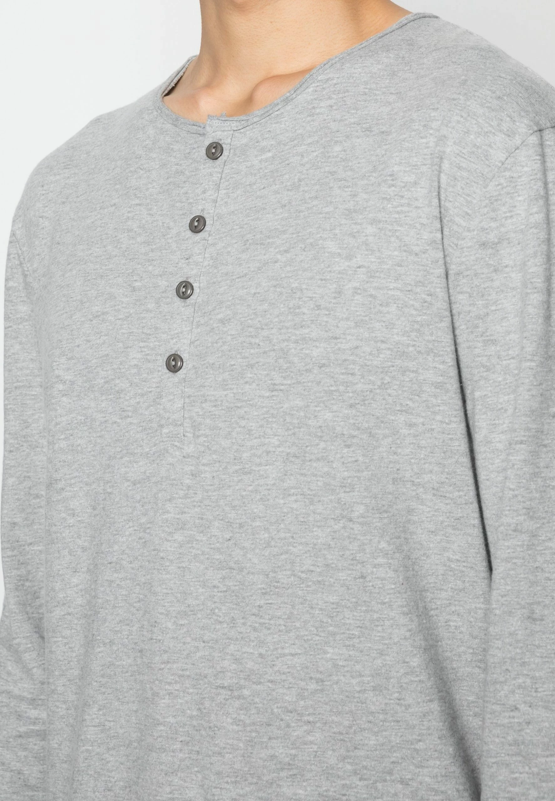 Indicode Jeans SONG - Bluzka Z Długim Rękawem - Grey Mix | Odzież Damska 5 Indicode Jeans SONG - Bluzka Z Długim Rękawem - Grey Mix | Odzież Damska - obrazek 5