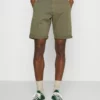 Indicode Jeans KAISER CHINO EXCLUSIV - Szorty - Army | Wyjątkowe Szorty Męskie
