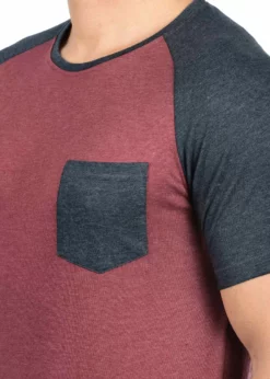 Indicode Jeans IDGRESHAM - T-shirt Z Nadrukiem - Dark Red | Odzież Męska -Indicode Jeans Sklep 4eb9bfa197924468b81443e6cce067ef scaled