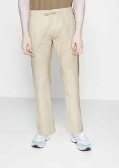 Indicode Jeans LEONARDO - Bojówki - Fog | Męskie Spodnie Militarne