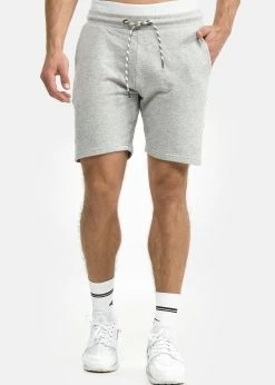 Indicode Jeans Yates - Szorty - Lt Grey Mix | Promocyjne Spodnie Męskie