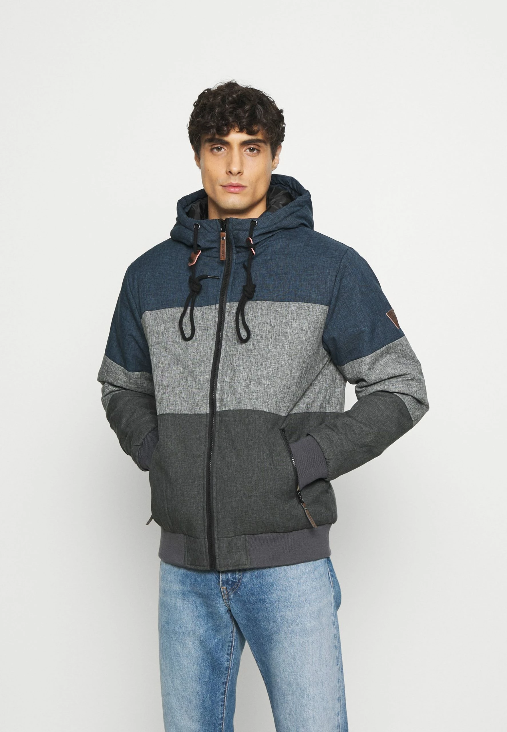 Indicode Jeans IDHANNIBAL - Kurtka Zimowa Navy - Męska Kurtka Zimowa Indicode 1 Indicode Jeans IDHANNIBAL - Kurtka Zimowa Navy - Męska Kurtka Zimowa Indicode