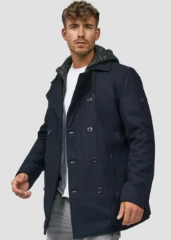 Indicode Jeans Krótki Płaszcz - Ciemnoniebieski | Elegancki i Wygodny -Indicode Jeans Sklep 522f692118a6489596172caee82680ec scaled