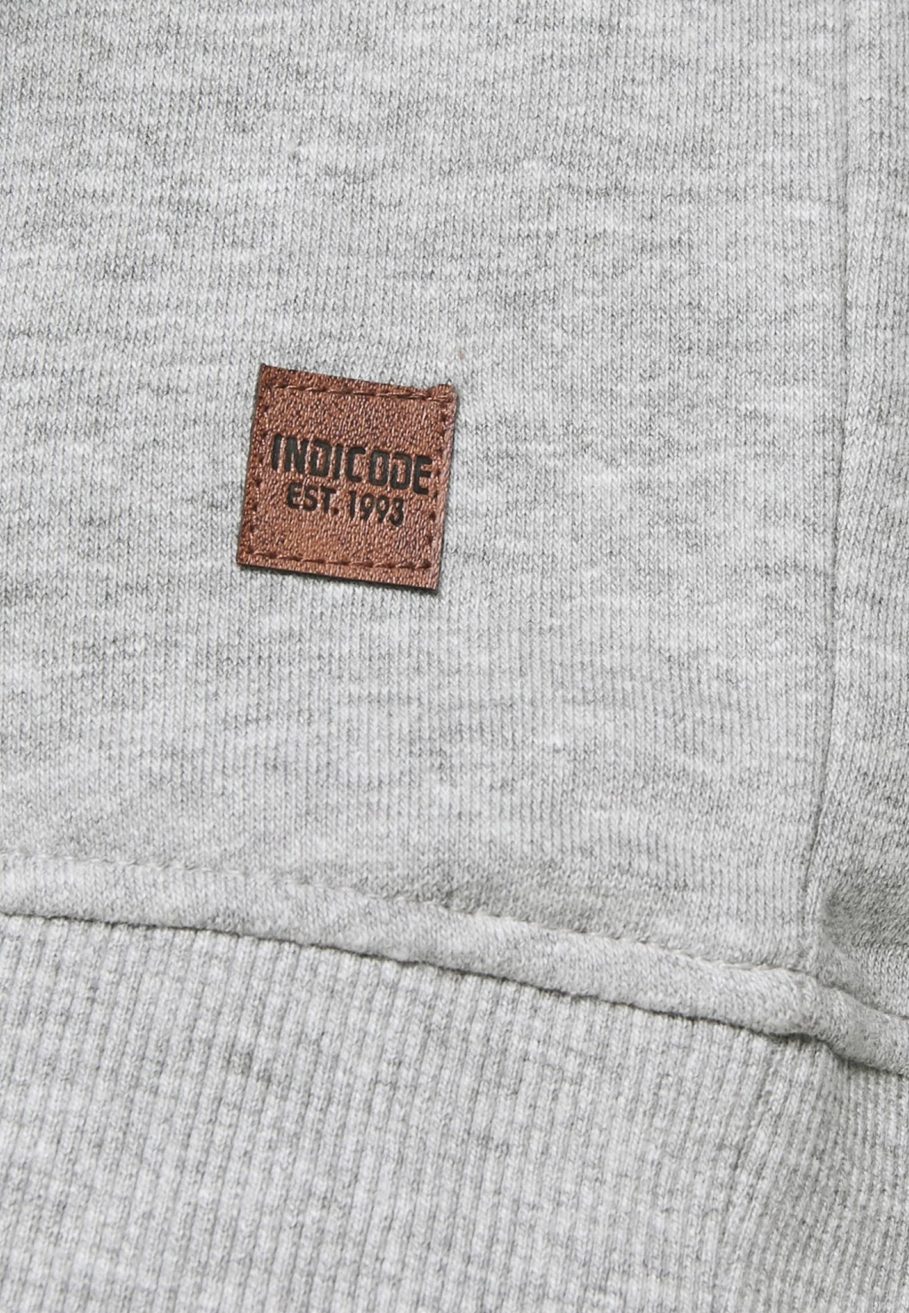 Indicode Jeans WILKINS - Bluza Męska - Light Grey Mix | Modna Bluza Męska 6 Indicode Jeans WILKINS - Bluza Męska - Light Grey Mix | Modna Bluza Męska - obrazek 6