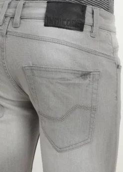 Indicode Jeans KADEN - Szorty Jeansowe Light Grey - Wygodne i Stylowe -Indicode Jeans Sklep 53a1b588529f424bbe74c5cba1c83ab1