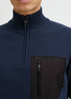 Indicode Jeans IDMEDDO - Sweter Męski w Kolorze Navy - Wygodny i Stylowy -Indicode Jeans Sklep 5436889a311443a4aaf29aac593e3a7a scaled