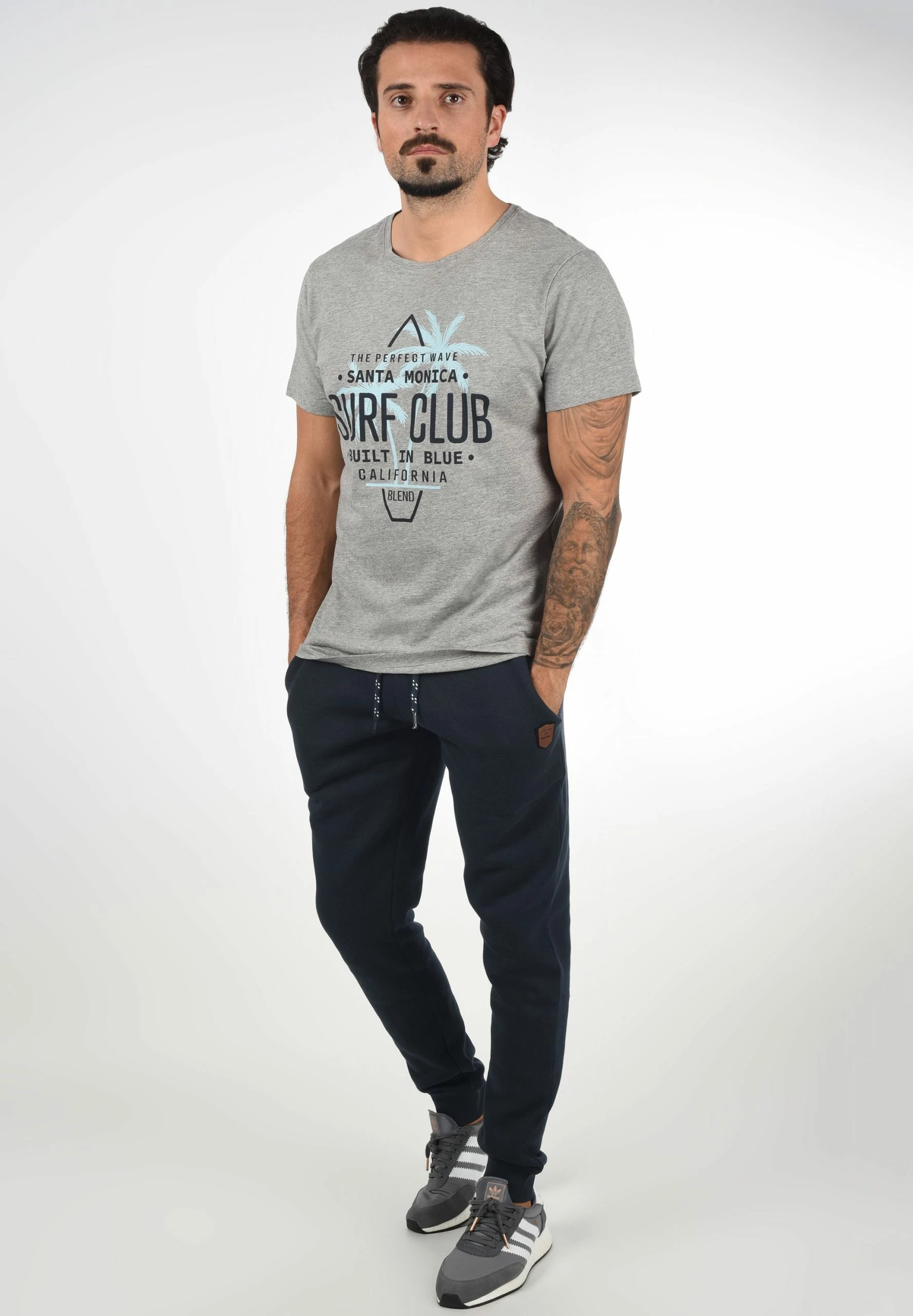 Indicode Jeans IDHULTOP - Spodnie Treningowe Navy | Wygodne i Stylowe Spodnie Męskie 4 Indicode Jeans IDHULTOP - Spodnie Treningowe Navy | Wygodne i Stylowe Spodnie Męskie - obrazek 4