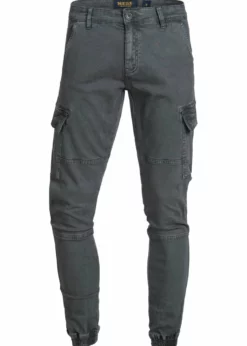 Indicode Jeans AUGUST - Bojówki - Raven - Męskie Spodnie Jeansowe -Indicode Jeans Sklep 555ab045ab4a486db393911a7ec8f479