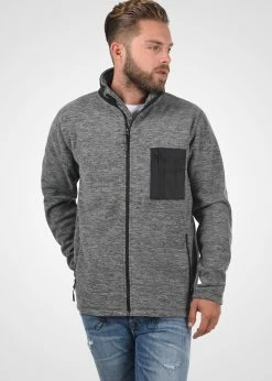 Kurtka Z Polaru Indicode Jeans IDWILTON - Czarna | Odzież Męska