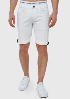 Indicode Jeans VILLEURBANNE - Szorty Jeansowe Offwhite | Krótkie Spodnie Damskie