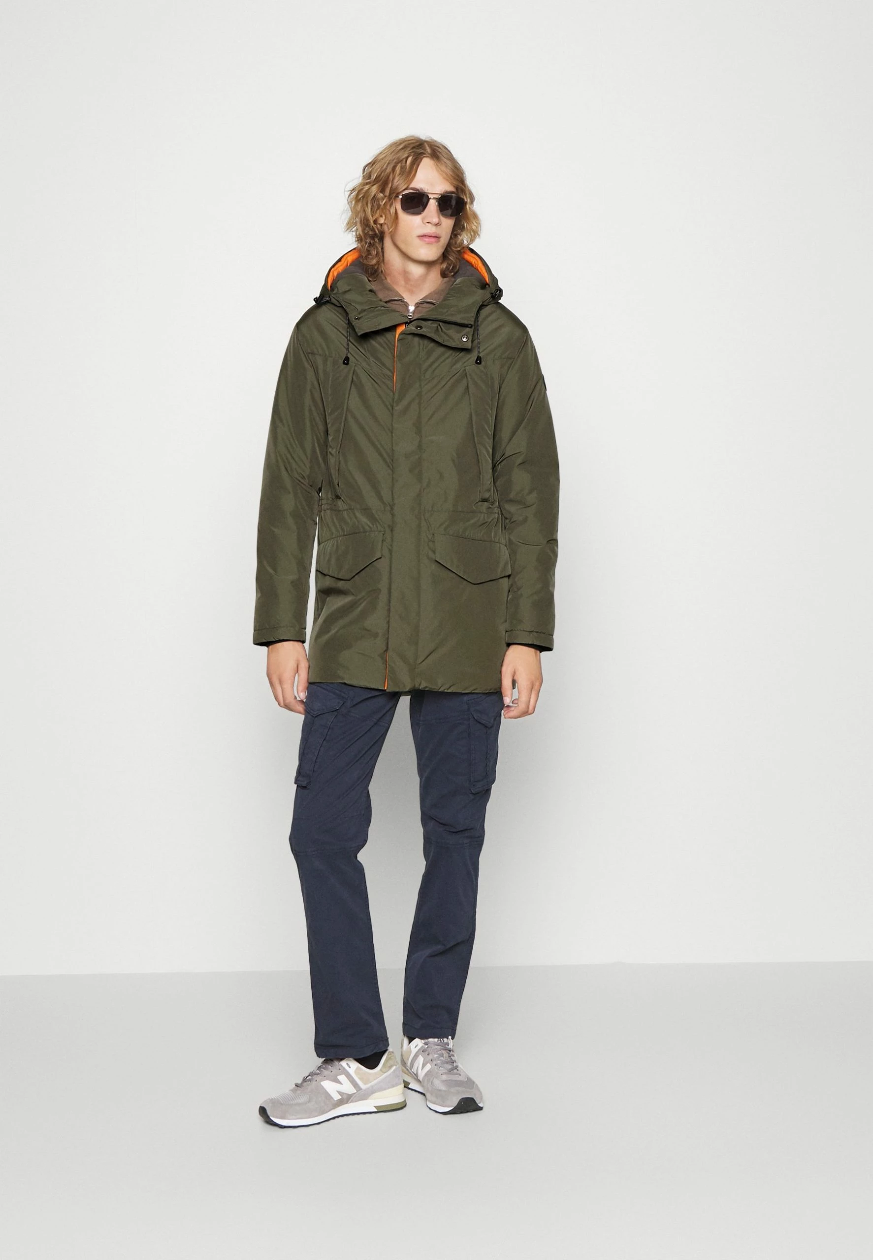 Indicode Jeans MICRO - Płaszcz Zimowy - Army | Elegancki i Funkcjonalny 2 Indicode Jeans MICRO - Płaszcz Zimowy - Army | Elegancki i Funkcjonalny - obrazek 2