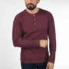 Indicode Jeans IDGIFFORD - Bluzka Z Długim Rękawem - Dark Red | Odzież damska