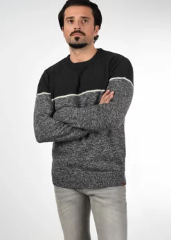 Indicode Jeans IDLYNN - Sweter Czarny | Elegancki i Wygodny Sweter