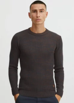 Indicode Jeans IDVALERIO - Sweter - Navy | Elegancki sweter męski