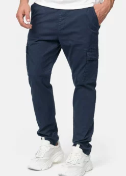 Indicode Jeans BROADWICK - Bojówki w Kolorze Navy | Wysoka Jakość i Komfort -Indicode Jeans Sklep 5c7bdfb7a84e4420acf9c965198897d9 scaled