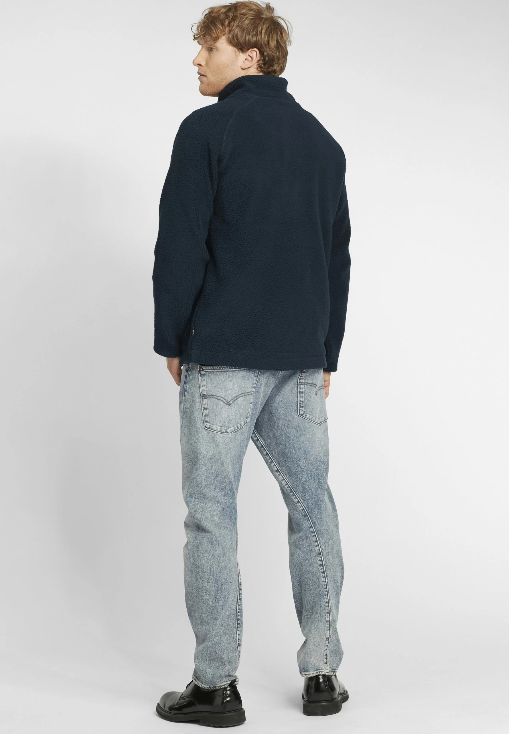 Indicode Jeans IDTROUT - Kurtka Z Polaru - Navy | Bluzy/Odzież Męska 3 Indicode Jeans IDTROUT - Kurtka Z Polaru - Navy | Bluzy/Odzież Męska - obrazek 3