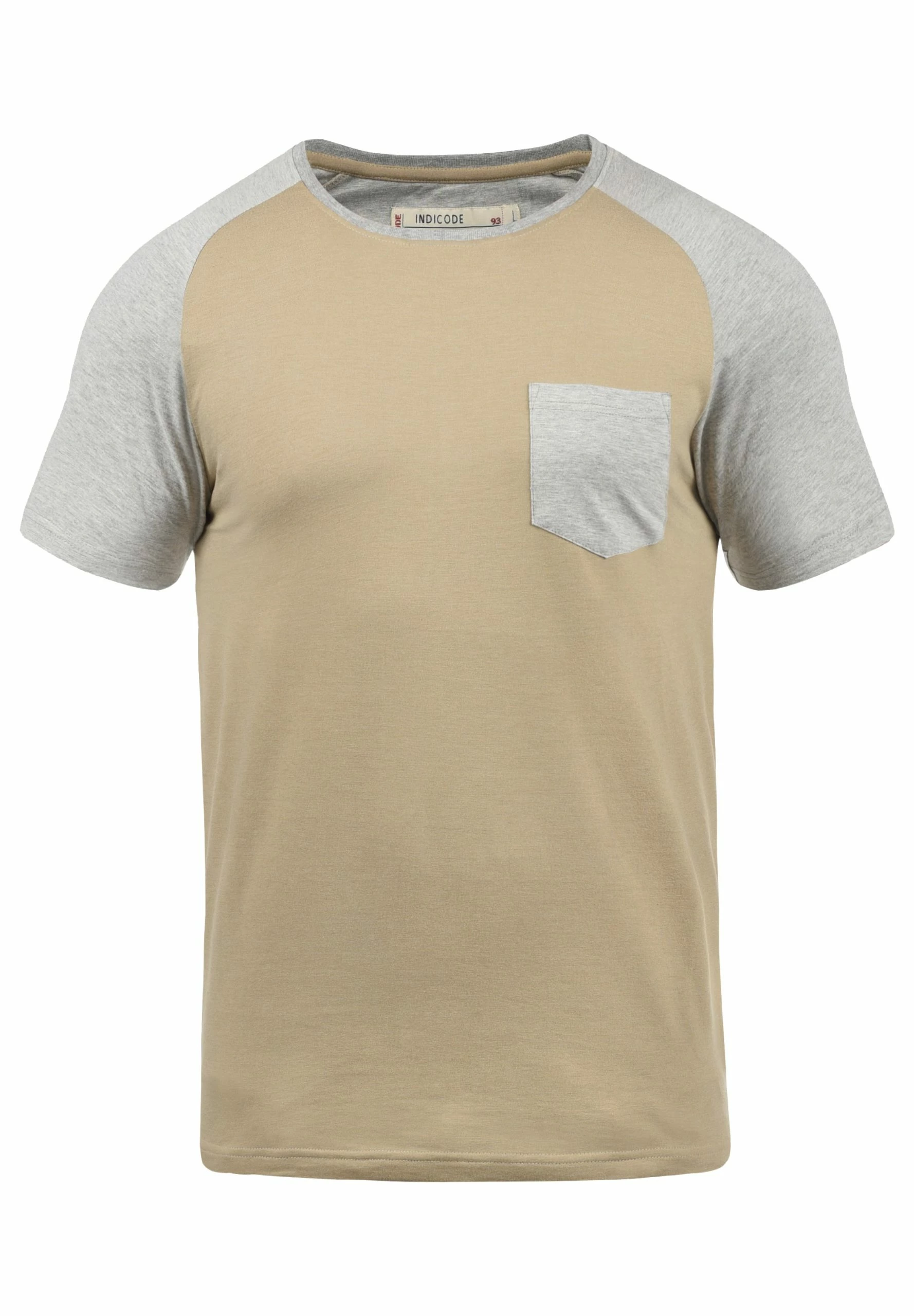 Indicode Jeans IDGRESHAM - T-shirt Z Nadrukiem - Sand | Odzież męska 4 Indicode Jeans IDGRESHAM - T-shirt Z Nadrukiem - Sand | Odzież męska - obrazek 4