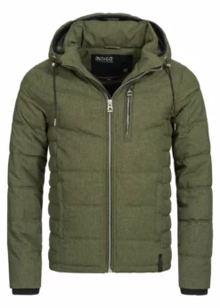Indicode Jeans CIRCUS - Kurtka Zimowa - Army - Kurtki Męskie - Odzież Zimowa -Indicode Jeans Sklep 607d9e094b0f4885abe96497c832311d