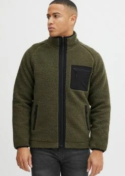 Indicode Jeans IDTRODIE - Kurtka Z Polaru - Army | Kurtki Męskie